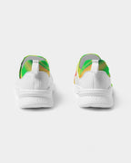 Psychedelic Rastafarian Women's Two-Tone Sneaker - Conscious Apparel Store