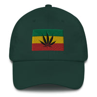 Rasta Leaf Ball Cap - Conscious Apparel Store