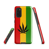 Rasta Leaf Tough Cellphone case for Samsung® - Conscious Apparel Store