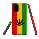 Rasta Leaf Tough Cellphone case for Samsung® - Conscious Apparel Store