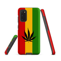 Rasta Leaf Tough Cellphone case for Samsung® - Conscious Apparel Store