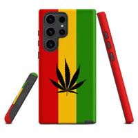 Rasta Leaf Tough Cellphone case for Samsung® - Conscious Apparel Store