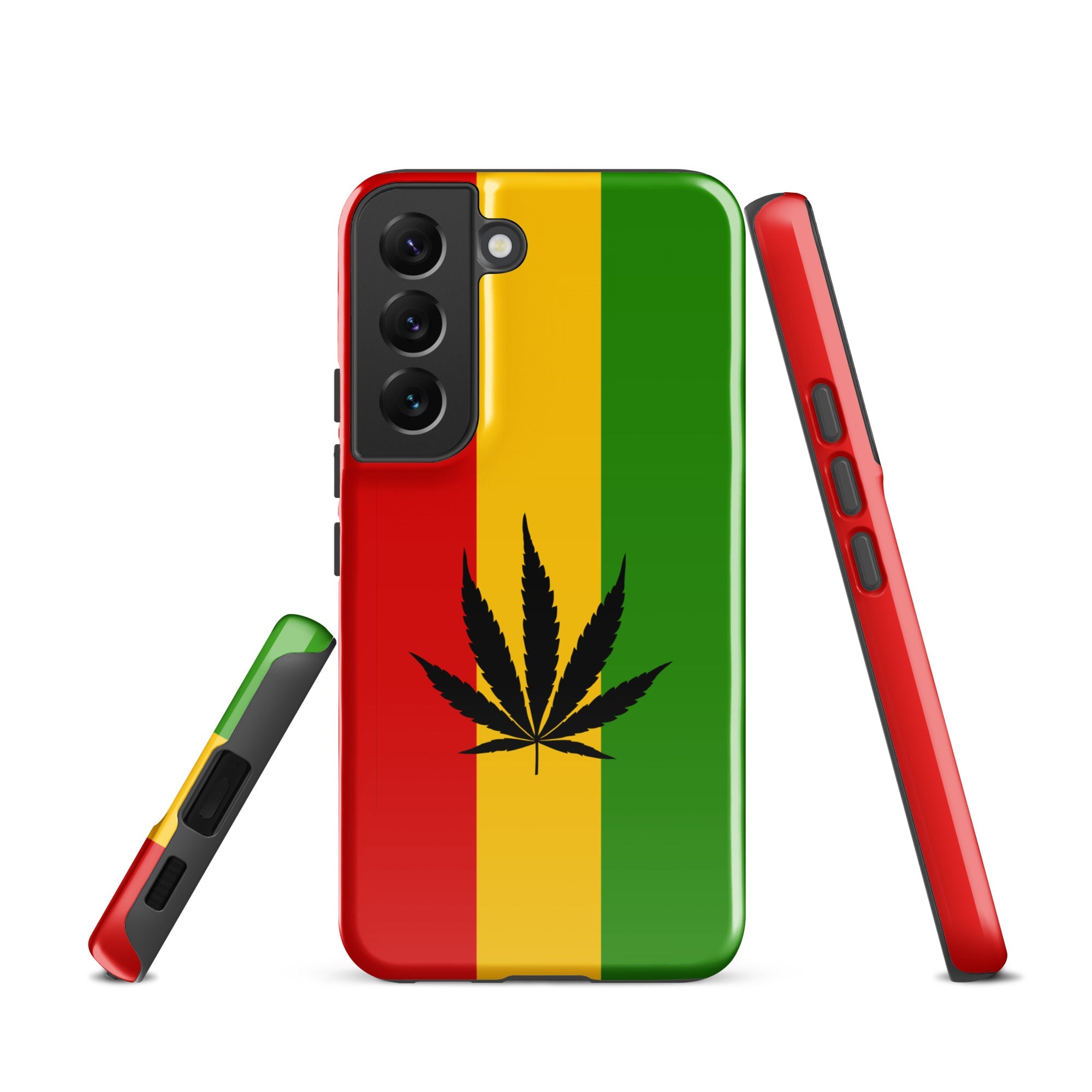 Rasta Leaf Tough Cellphone case for Samsung® - Conscious Apparel Store