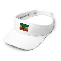 Rasta Leaf Visor - Conscious Apparel Store