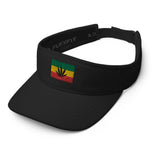 Rasta Leaf Visor - Conscious Apparel Store