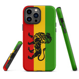 Rasta Lion Tough Cellphone Case for iPhone® - Conscious Apparel Store