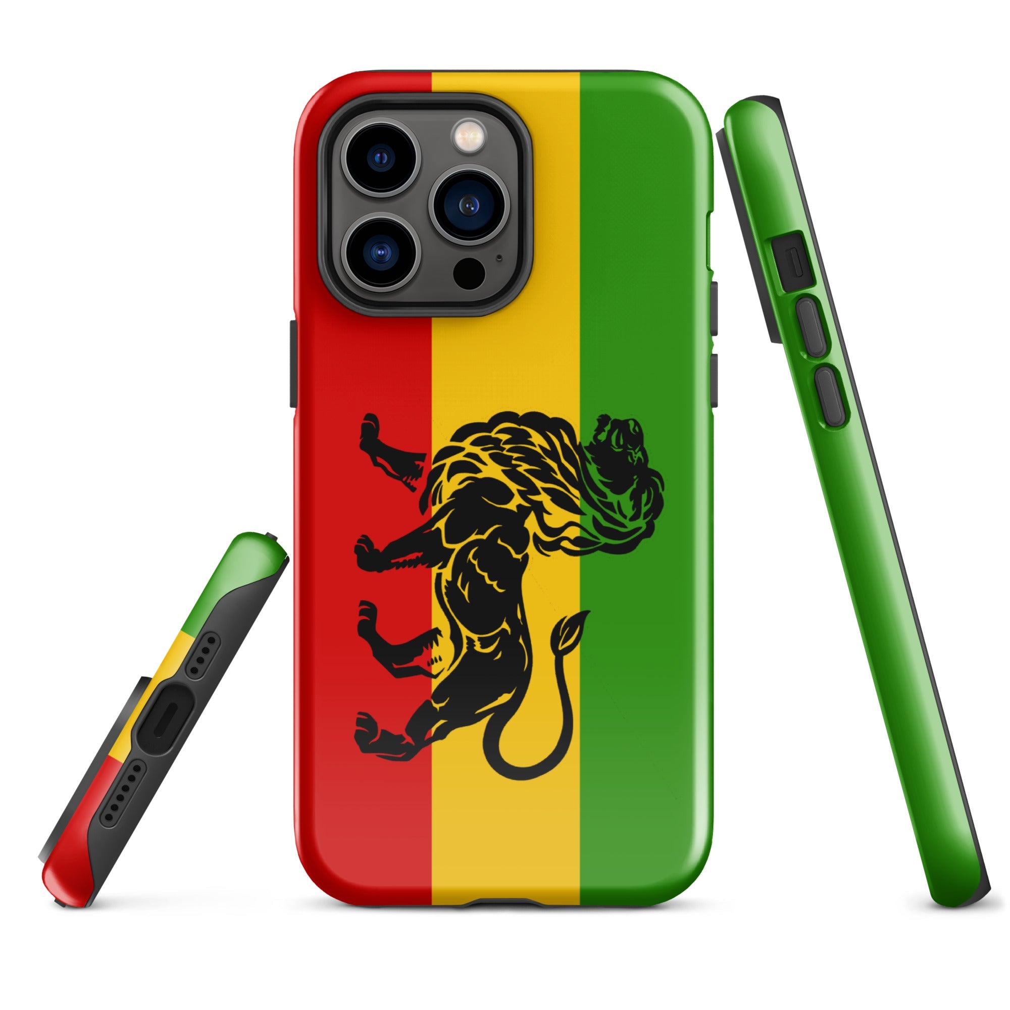 Rasta Lion Tough Cellphone Case for iPhone® - Conscious Apparel Store