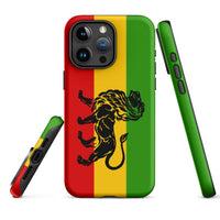 Rasta Lion Tough Cellphone Case for iPhone® - Conscious Apparel Store