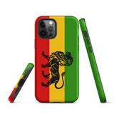 Rasta Lion Tough Cellphone Case for iPhone® - Conscious Apparel Store