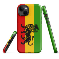 Rasta Lion Tough Cellphone Case for iPhone® - Conscious Apparel Store