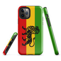 Rasta Lion Tough Cellphone Case for iPhone® - Conscious Apparel Store