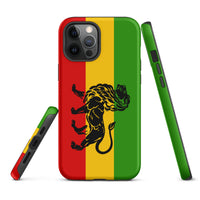 Rasta Lion Tough Cellphone Case for iPhone® - Conscious Apparel Store