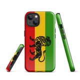 Rasta Lion Tough Cellphone Case for iPhone® - Conscious Apparel Store