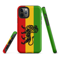 Rasta Lion Tough Cellphone Case for iPhone® - Conscious Apparel Store