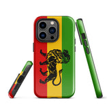 Rasta Lion Tough Cellphone Case for iPhone® - Conscious Apparel Store