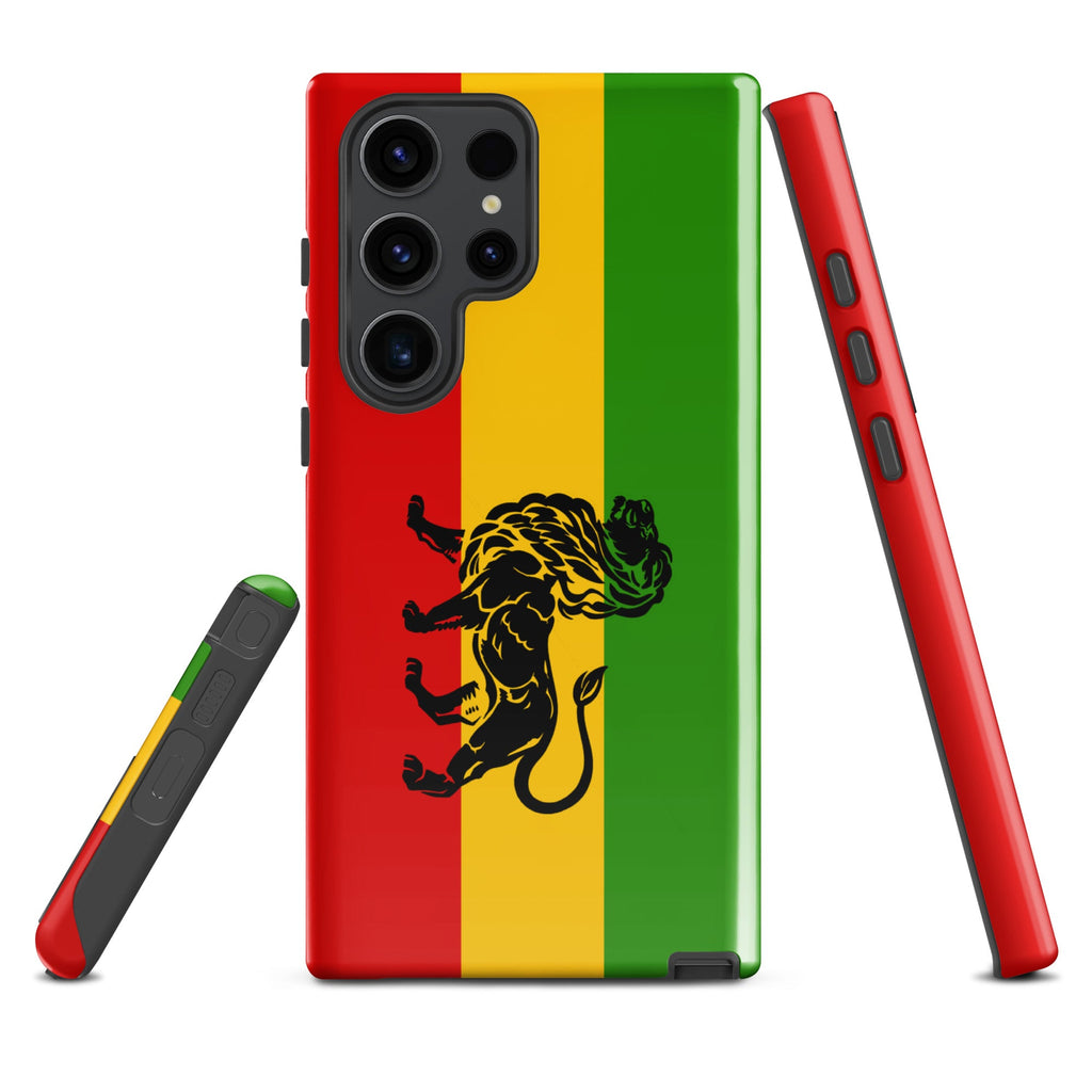 Rasta Lion Tough Cellphone case for Samsung® - Conscious Apparel Store