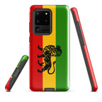 Rasta Lion Tough Cellphone case for Samsung® - Conscious Apparel Store