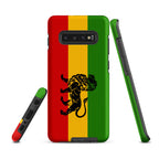 Rasta Lion Tough Cellphone case for Samsung® - Conscious Apparel Store