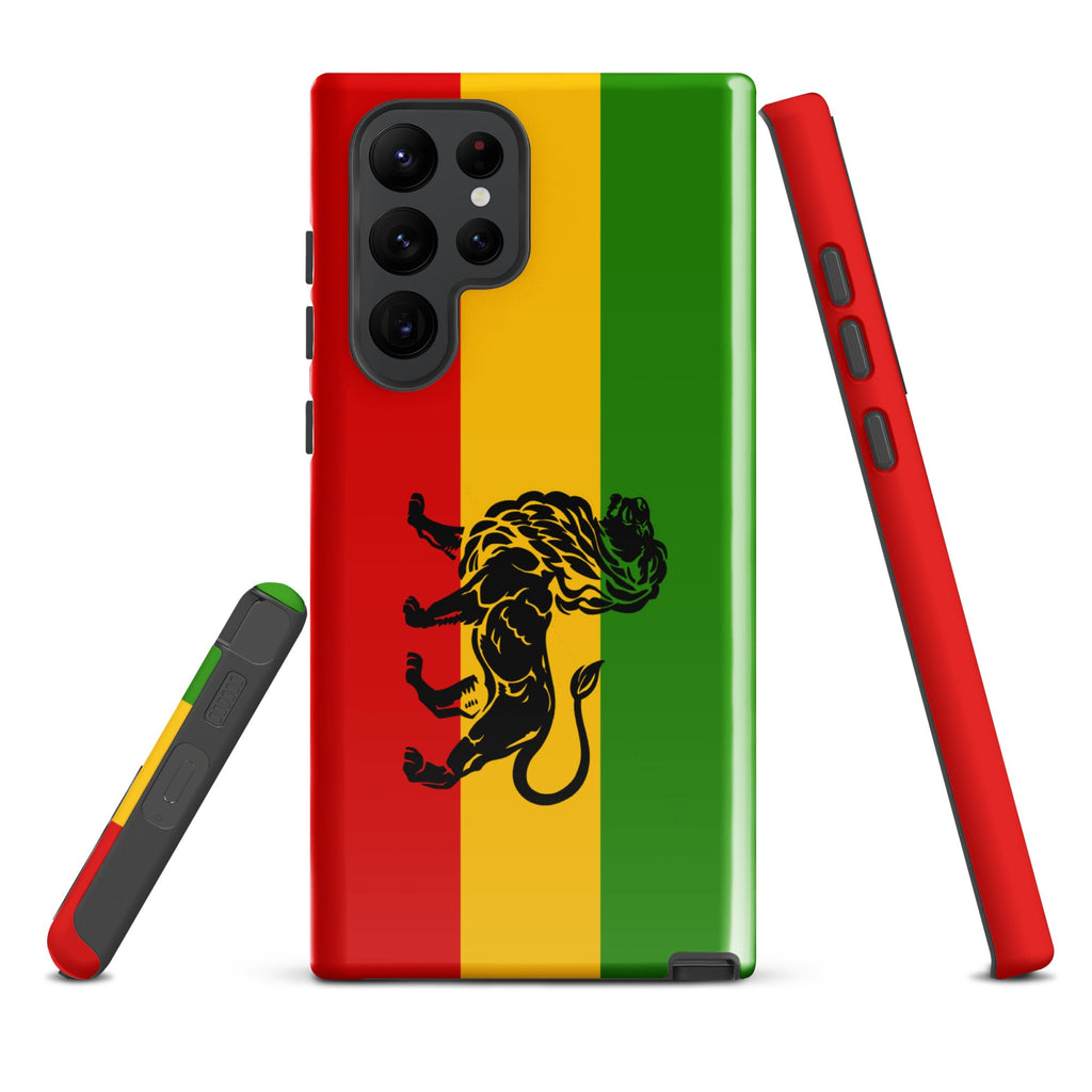 Rasta Lion Tough Cellphone case for Samsung® - Conscious Apparel Store