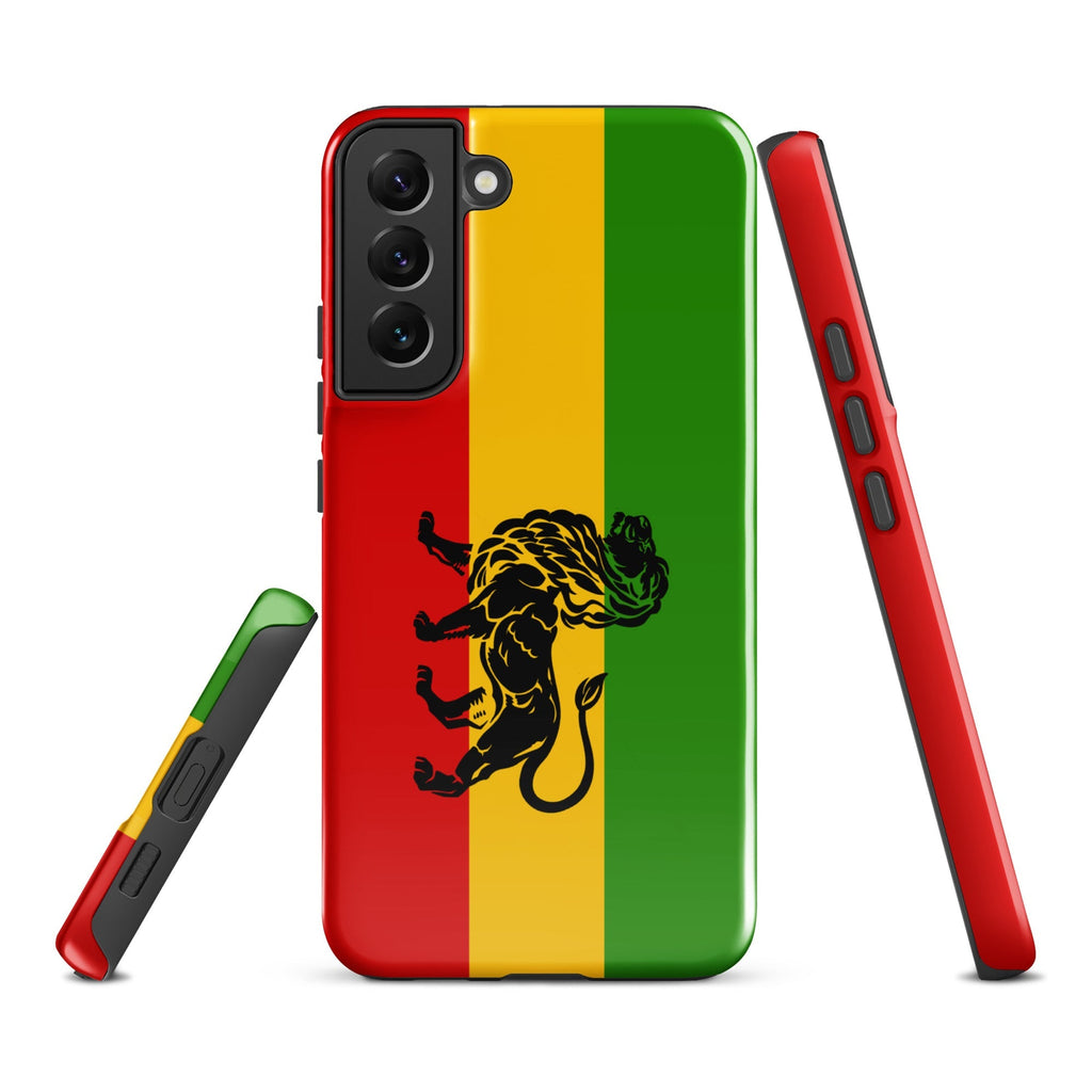 Rasta Lion Tough Cellphone case for Samsung® - Conscious Apparel Store