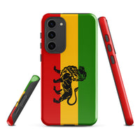 Rasta Lion Tough Cellphone case for Samsung® - Conscious Apparel Store