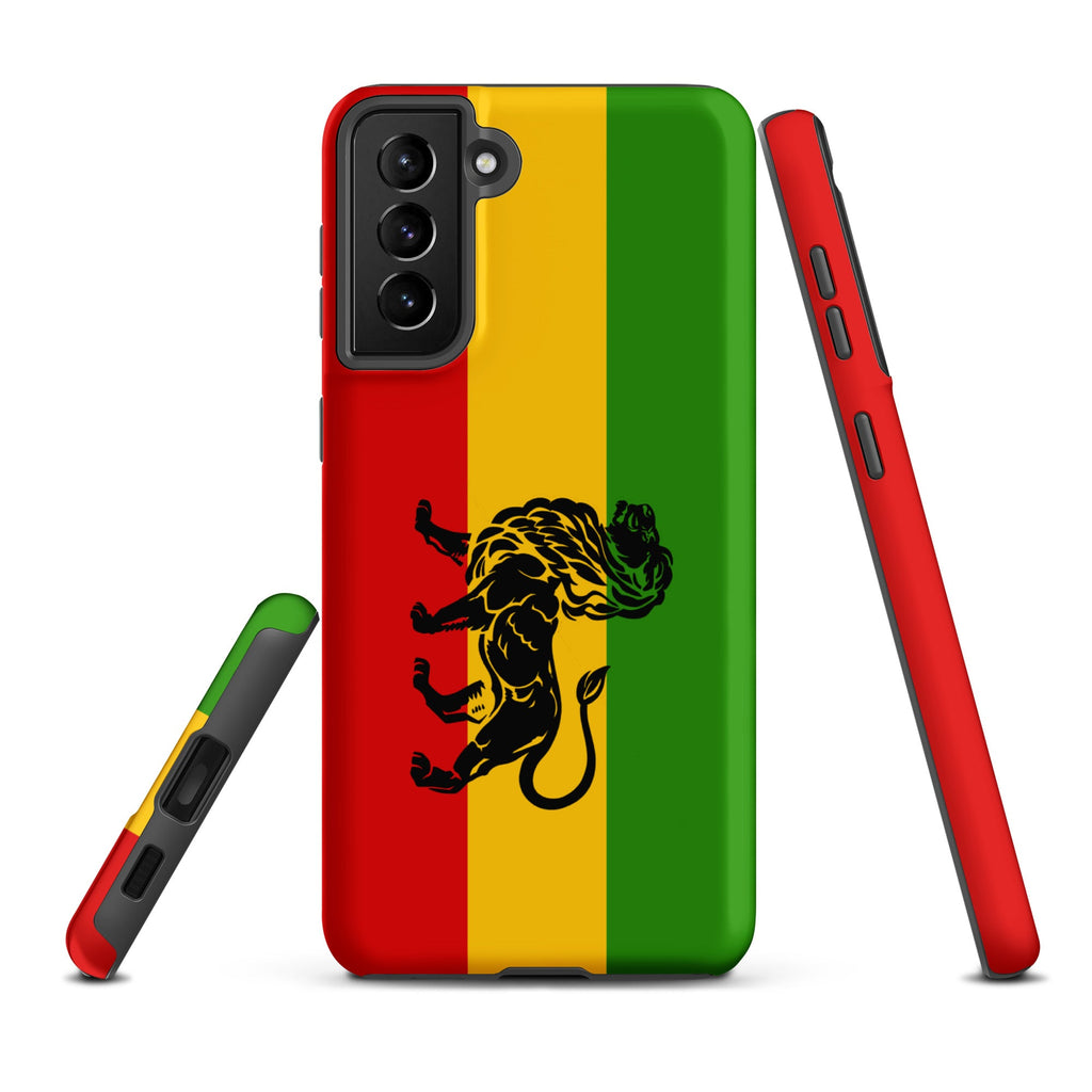 Rasta Lion Tough Cellphone case for Samsung® - Conscious Apparel Store