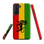 Rasta Lion Tough Cellphone case for Samsung® - Conscious Apparel Store