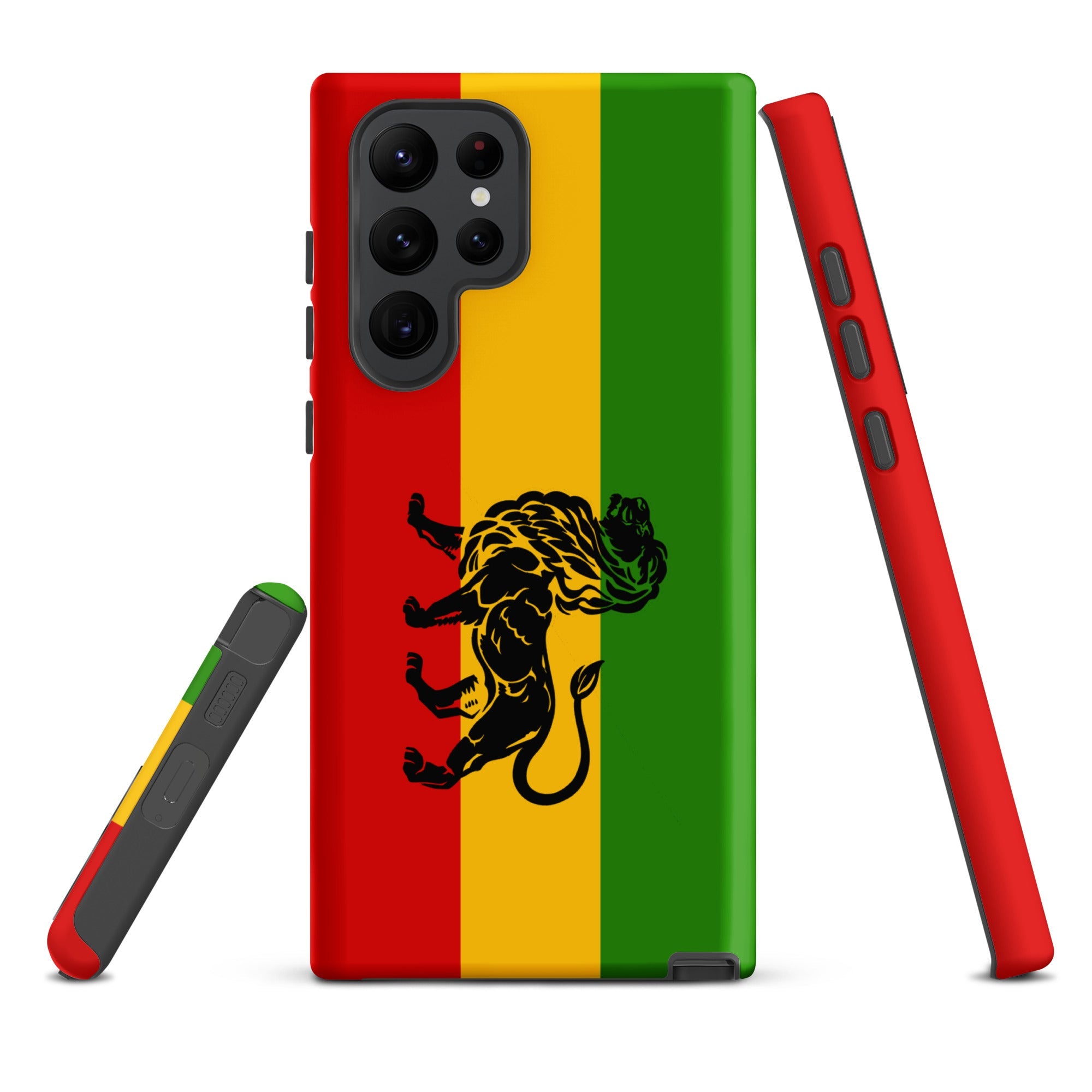 Rasta Lion Tough Cellphone case for Samsung® - Conscious Apparel Store