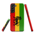 Rasta Lion Tough Cellphone case for Samsung® - Conscious Apparel Store