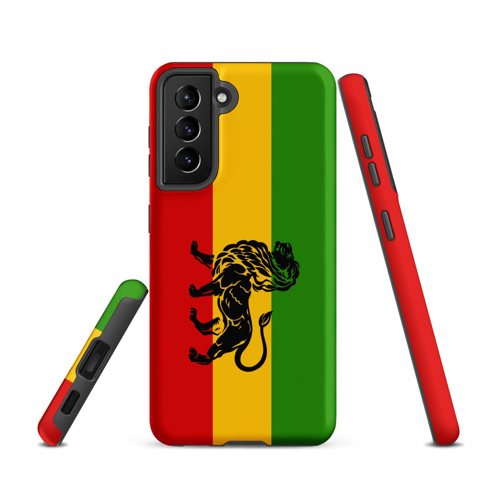 Rasta Lion Tough Cellphone case for Samsung® - Conscious Apparel Store
