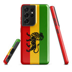 Rasta Lion Tough Cellphone case for Samsung® - Conscious Apparel Store