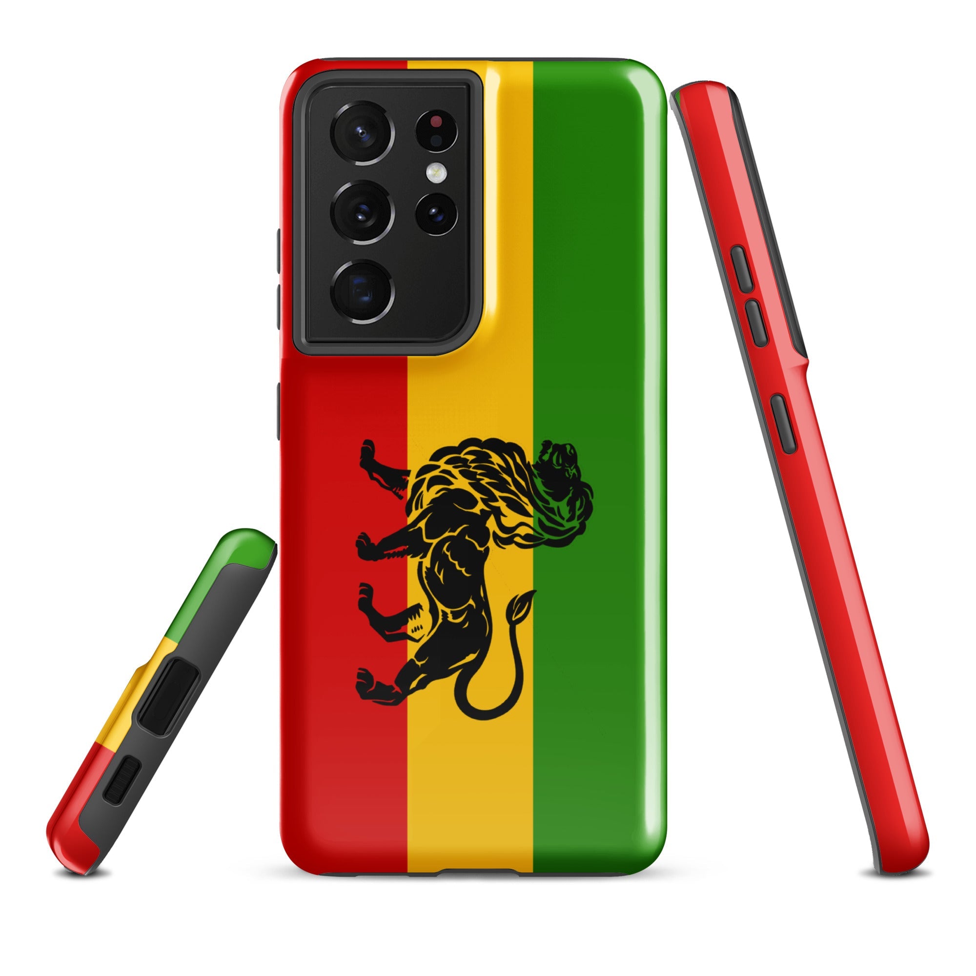 Rasta Lion Tough Cellphone case for Samsung® - Conscious Apparel Store
