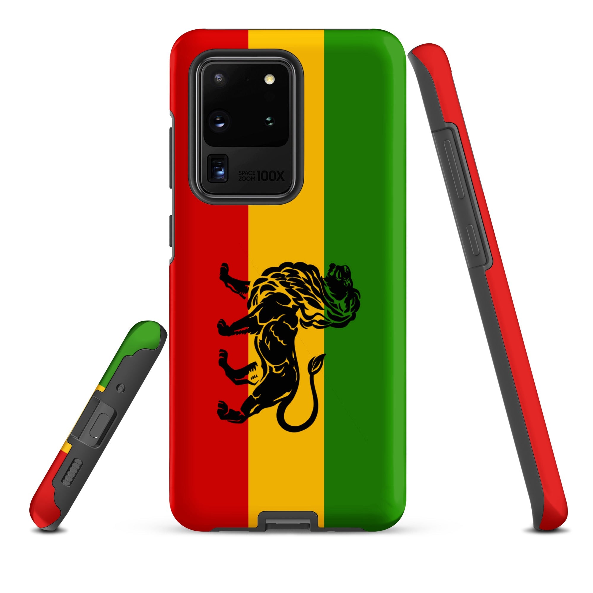 Rasta Lion Tough Cellphone case for Samsung® - Conscious Apparel Store