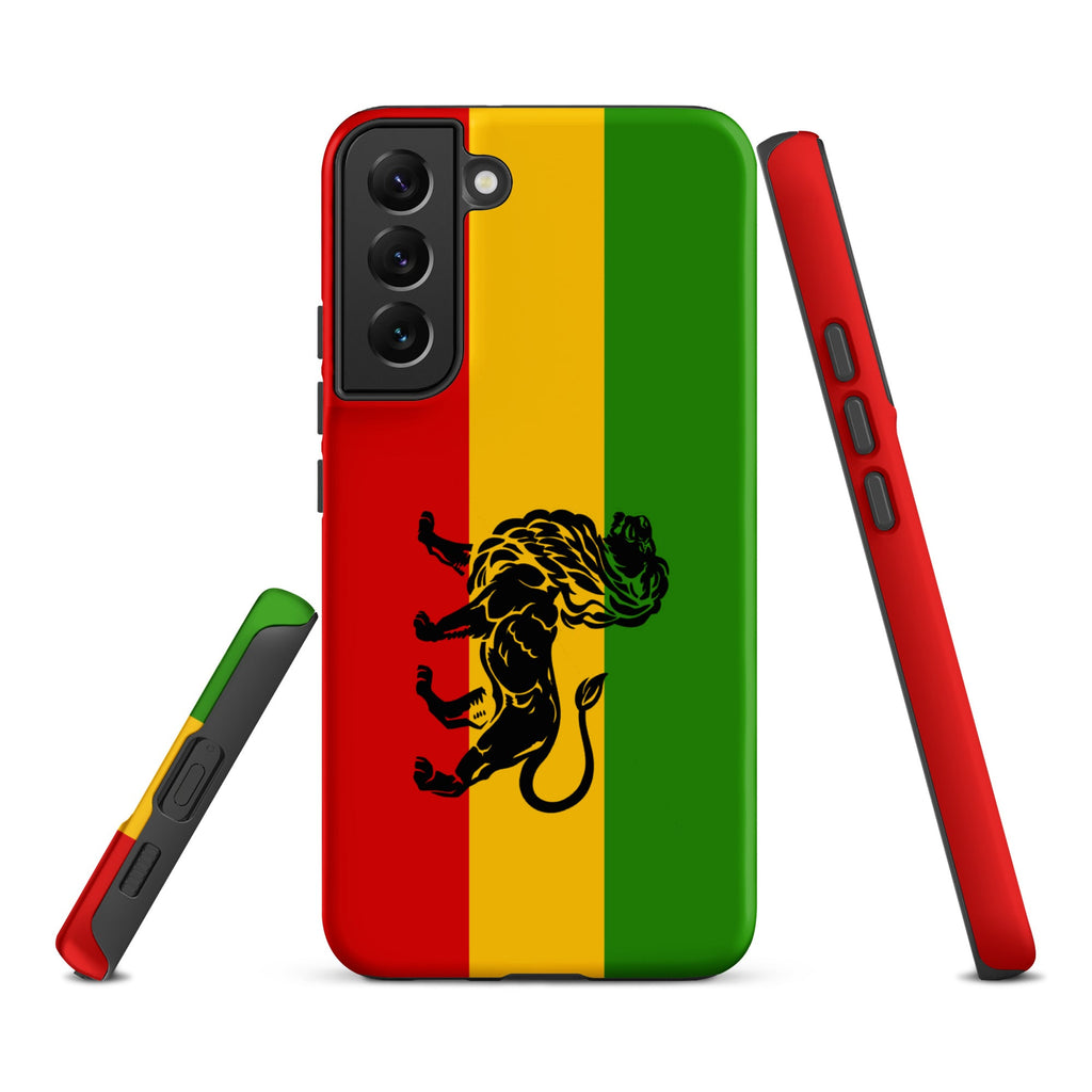 Rasta Lion Tough Cellphone case for Samsung® - Conscious Apparel Store