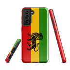 Rasta Lion Tough Cellphone case for Samsung® - Conscious Apparel Store