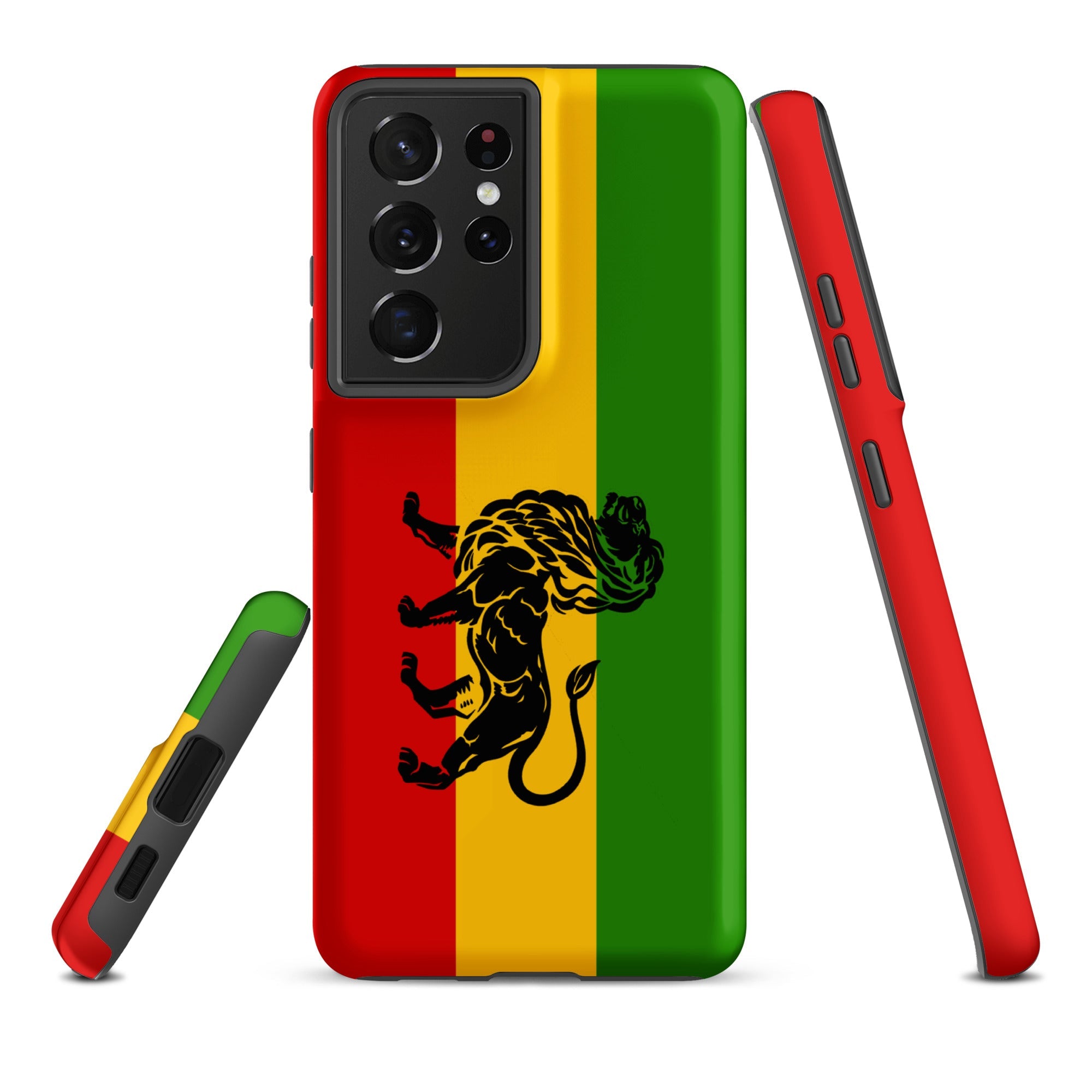 Rasta Lion Tough Cellphone case for Samsung® - Conscious Apparel Store