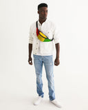 Rastafarian Flag Crossbody Sling Bag - Conscious Apparel Store