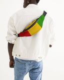 Rastafarian Flag Crossbody Sling Bag - Conscious Apparel Store