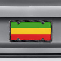 Rastafarian Flag Custom License Plate - Conscious Apparel Store