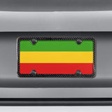 Rastafarian Flag Custom License Plate - Conscious Apparel Store