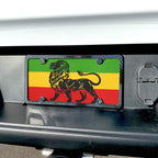 Rastafarian Flag Lion Custom License Plate - Conscious Apparel Store