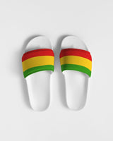 Rastafarian Flag Men's Slide Sandal - Conscious Apparel Store