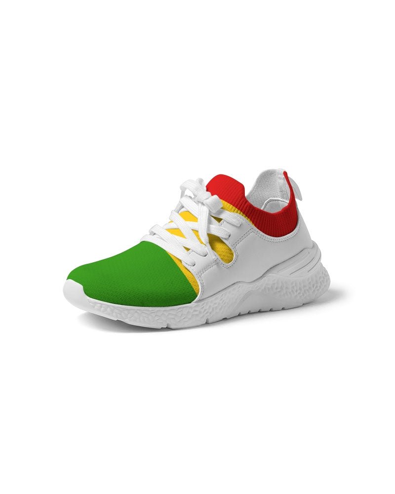 Rastafarian Flag Men's Two-Tone Sneaker - Conscious Apparel Store