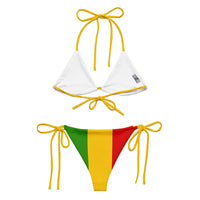Rastafarian Flag string bikini - Conscious Apparel Store