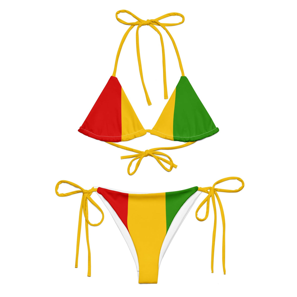 Rastafarian Flag string bikini - Conscious Apparel Store