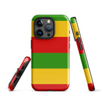 Rastafarian Flag Tough Cellphone Case for iPhone® - Conscious Apparel Store