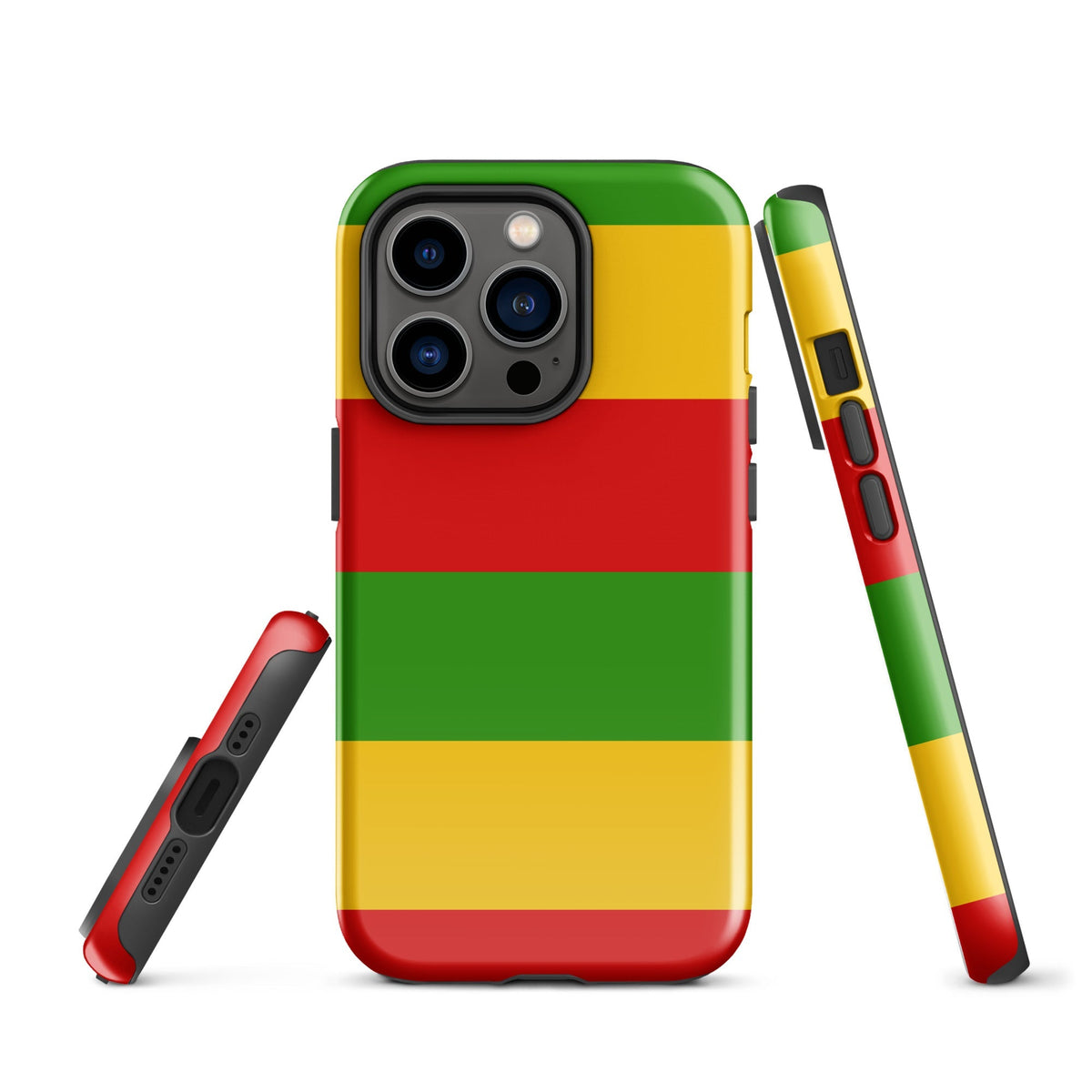 Rastafarian Flag Tough Cellphone Case for iPhone® - Conscious Apparel Store