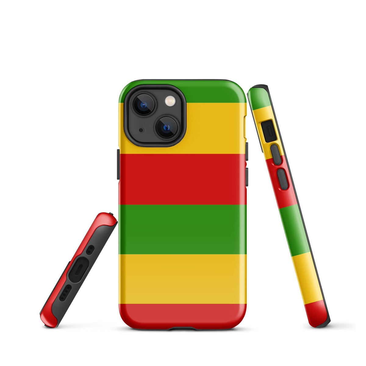 Rastafarian Flag Tough Cellphone Case for iPhone® - Conscious Apparel Store