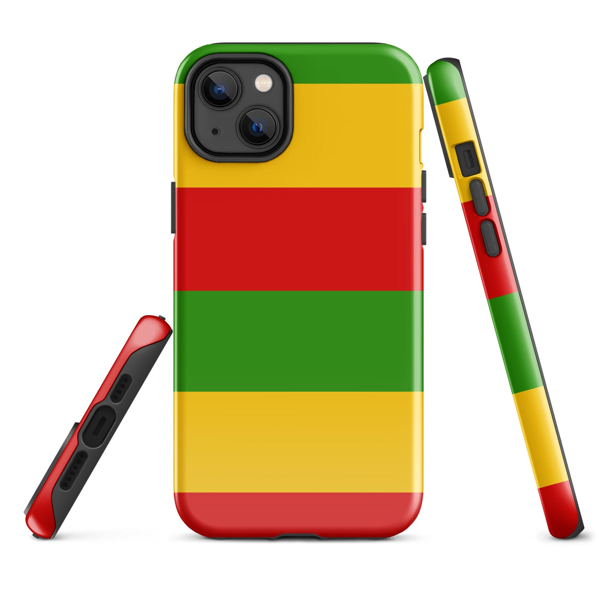 Rastafarian Flag Tough Cellphone Case for iPhone® - Conscious Apparel Store