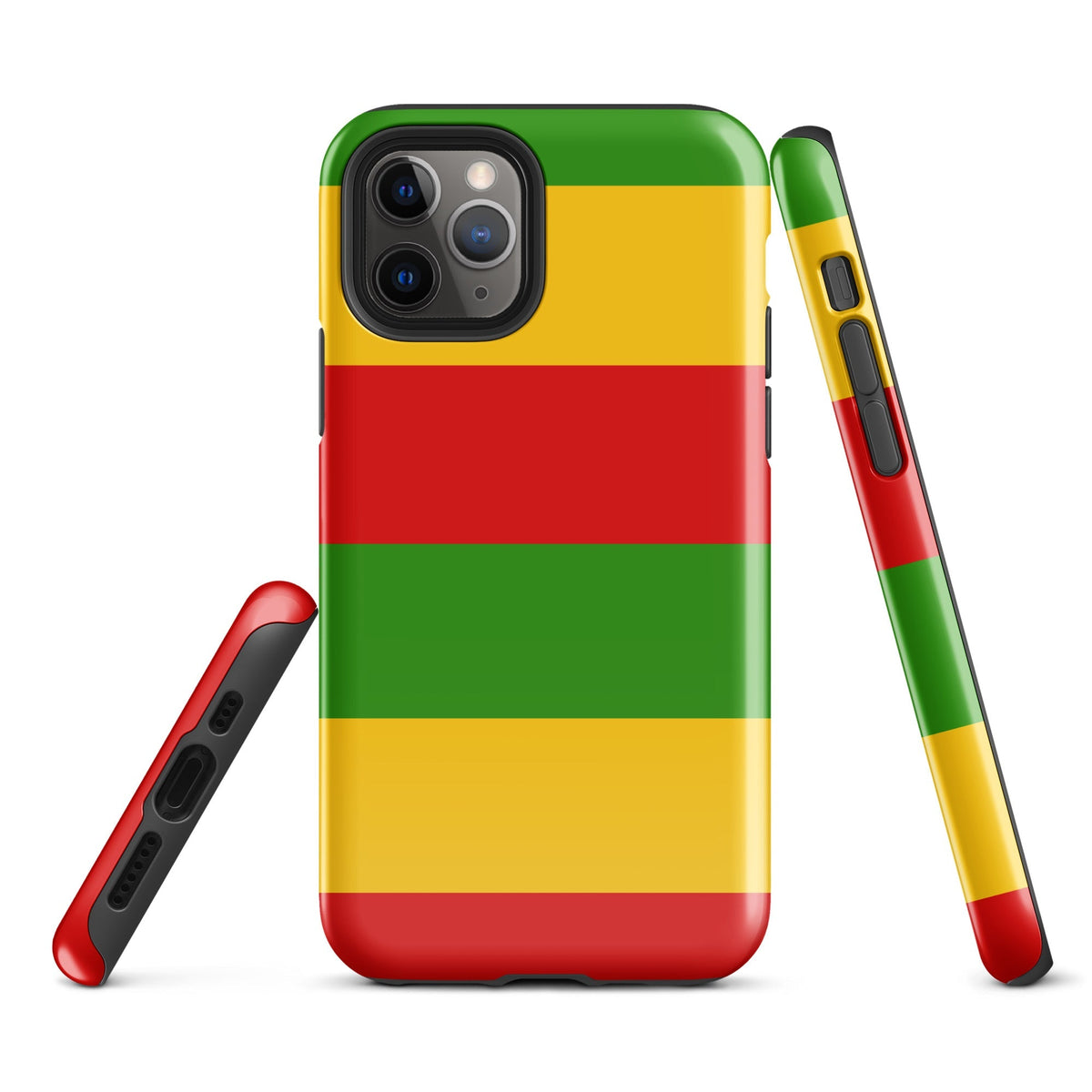 Rastafarian Flag Tough Cellphone Case for iPhone® - Conscious Apparel Store